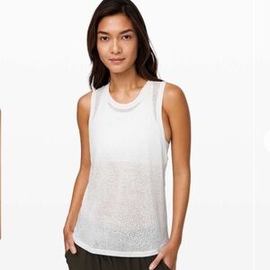 Worn Once Timeless Classic Tank White Lululemon